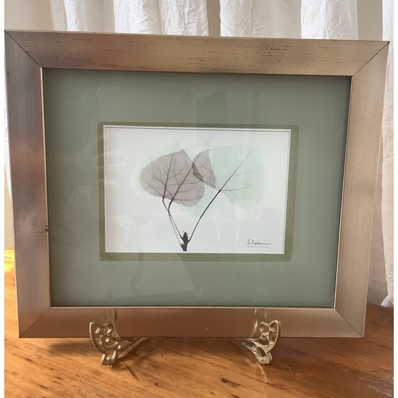 Albert Koetsier Signed Art Print Aspen Leaves Brushed Nickel Frame - Picture 2 of 12